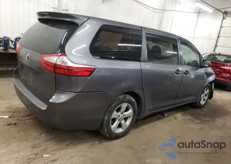 2015 Toyota Sienna from USA, damaged, VIN 5TDZK3DC5FS654053
